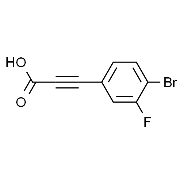 3-(4-溴-3-氟苯基)丙炔酸