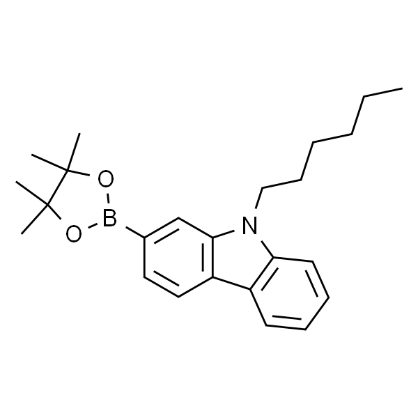 9-己基-2-频哪醇酯咔唑