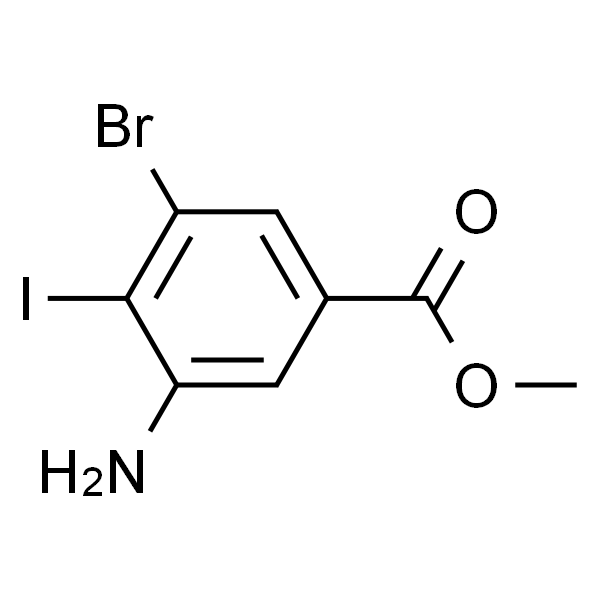 3-氨基-5-溴-4-碘苯甲酸甲酯