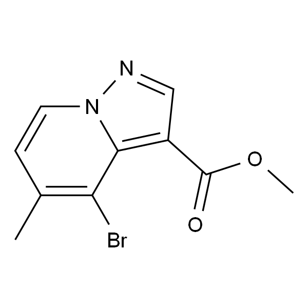 4-溴-5-甲基吡唑并[1,5-a]吡啶-3-羧酸甲酯
