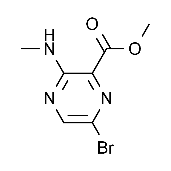 6-溴-3-(甲氨基)吡嗪-2-羧酸甲酯