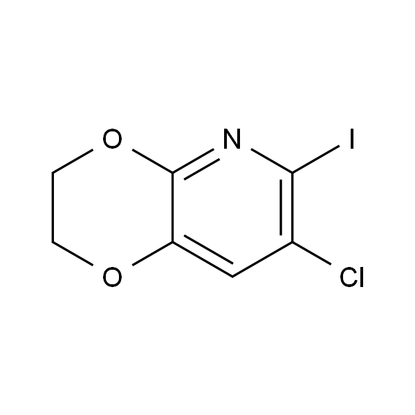 7-氯-6-碘-2,3-二氢-[1,4]二氧杂环己二烯并[2,3-b]吡啶