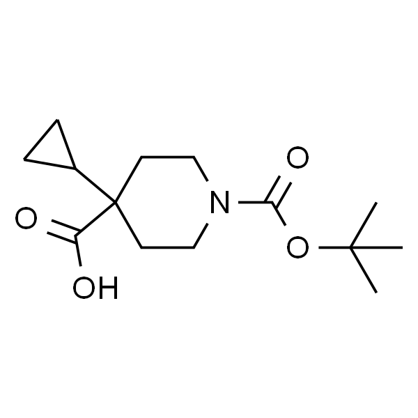1-(叔丁氧基羰基)-4-环丙基哌啶-4-羧酸