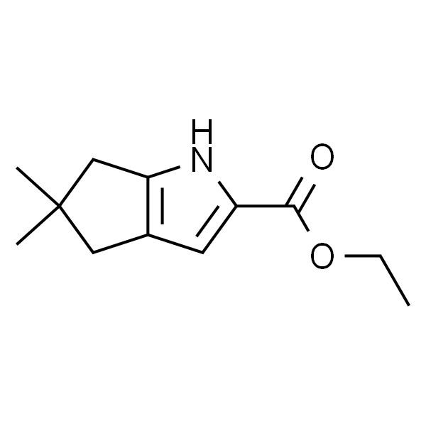 5,5-二甲基-1H,4H,5H,6H-环戊二烯并[b]吡咯-2-羧酸乙酯