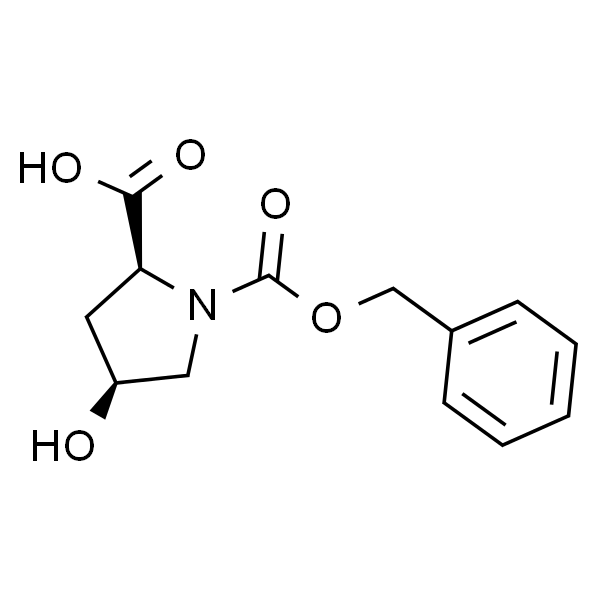 (2S,4S)-N-Cbz-4-羟基吡咯烷-2-羧酸