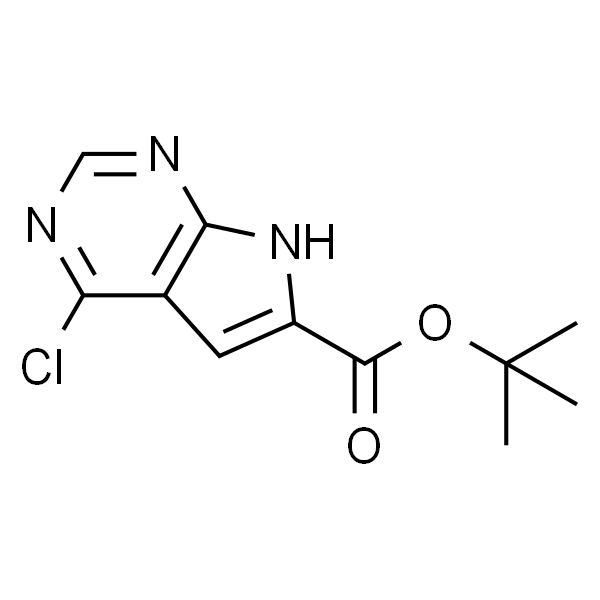 4-氯-7H-吡咯[2,3-d]嘧啶-6-羧酸叔丁酯