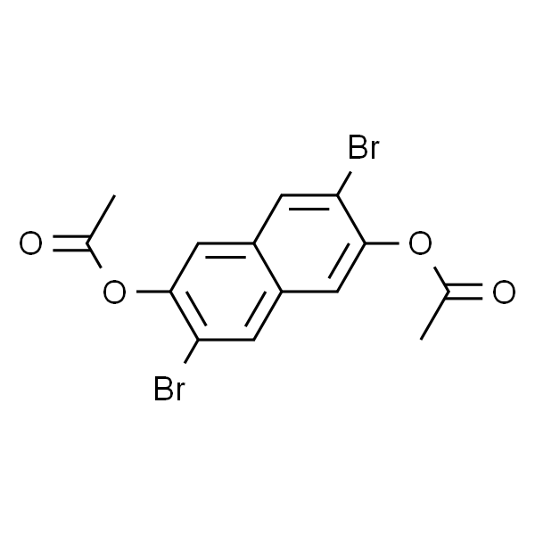3，7-二溴萘-2，6-二基二乙酸酯