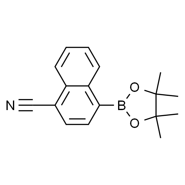 4-(4,4,5,5-四甲基-1,3,2-二氧硼杂环戊烷-2-基)-1-萘腈