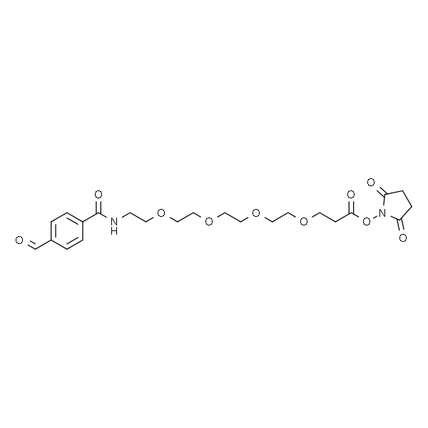 Ald-Ph-amido-PEG4-C2-NHSester
