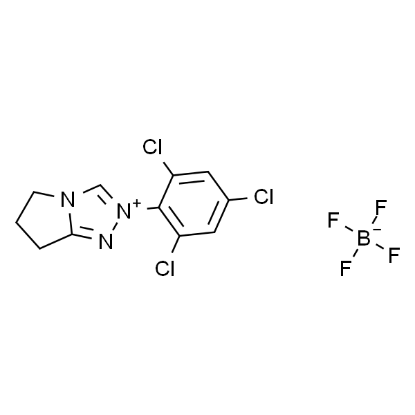 2-(2,4,6-三氯苯基)-6,7-二氢-5H-吡咯并[2,1-c][1,2,4]三唑-2-鎓四氟硼酸盐