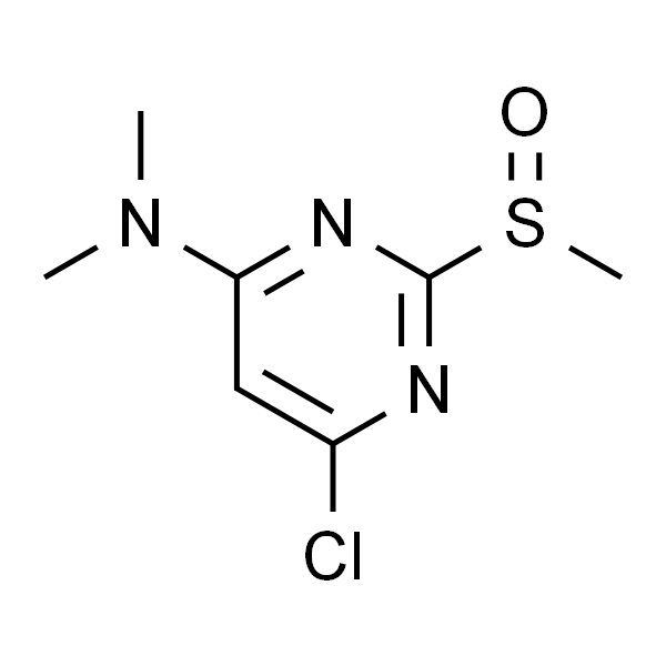 6-chloro-N,N-dimethyl-2-(methylsulfinyl)pyrimidin-4-amine