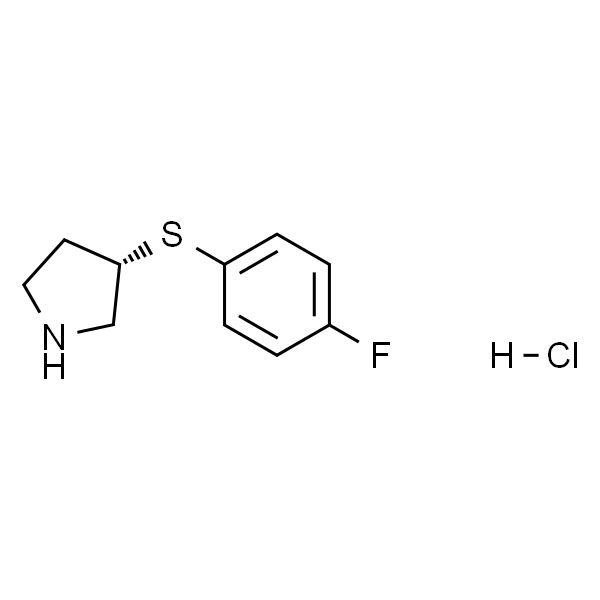(S)-3-(4-氟-苯基硫烷基)-吡咯烷盐酸盐