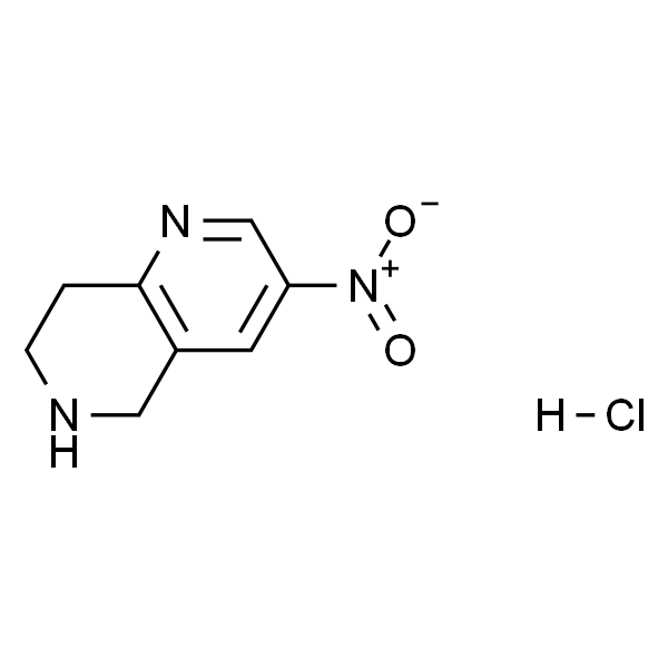 3-硝基-5,6,7,8-四氢-1,6-萘啶盐酸盐