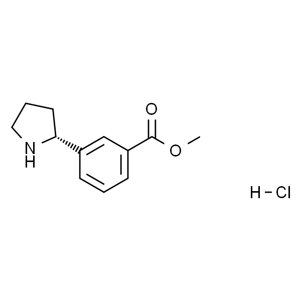 (R)-3-(吡咯烷-2-基)苯甲酸甲酯盐酸盐