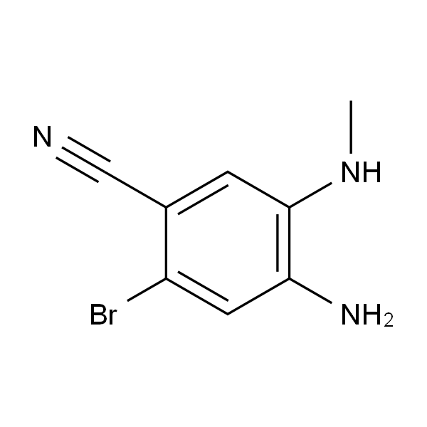 4-氨基-2-溴-5-(甲氨基)苯甲腈