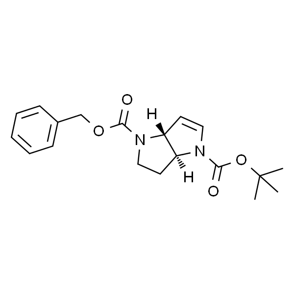 rel-4-苄基1-(叔丁基)(3aR,6aS)-2,3,3a,6a-四氢吡咯并[3,2-b]吡咯-1,4-二羧酸酯