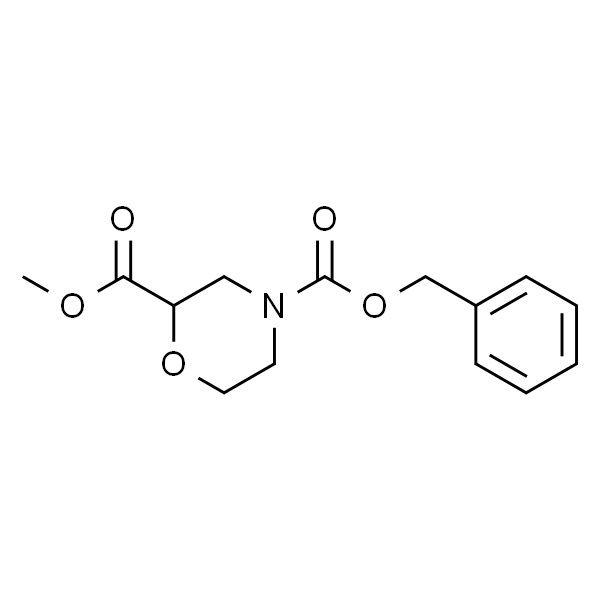 N-Cbz-吗啉-2-甲酸甲酯