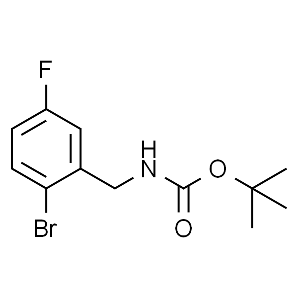 [(2-溴-5-氟苯基)甲基]氨基甲酸叔丁酯