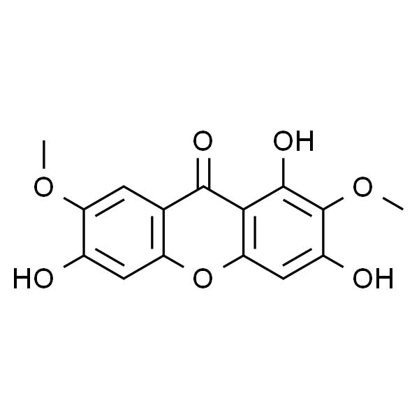 1,3,6-三羟基-2,7-二甲氧基呫吨酮