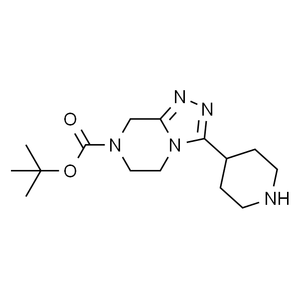 叔丁基3-(哌啶-4-基)-5,6-二氢-[1,2,4]三唑并[4,3-a]吡嗪-7(8H)-羧酸酯