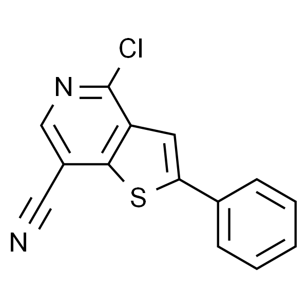 4-氯-2-苯基噻吩并[3,2-c]吡啶-7-甲腈