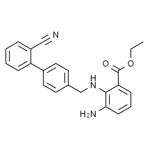 3-氨基-2-[(2'-氰基联苯-4-基)甲基]氨基苯甲酸乙酯
