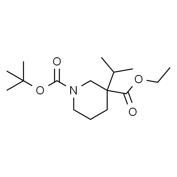 1-(叔丁基)3-乙基3-异丙基哌啶-1,3-二羧酸酯