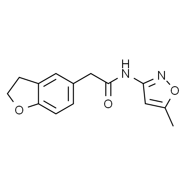 2-(2,3-二氢苯并呋喃-5-基)-N-(5-甲基异噁唑-3-基)乙酰胺
