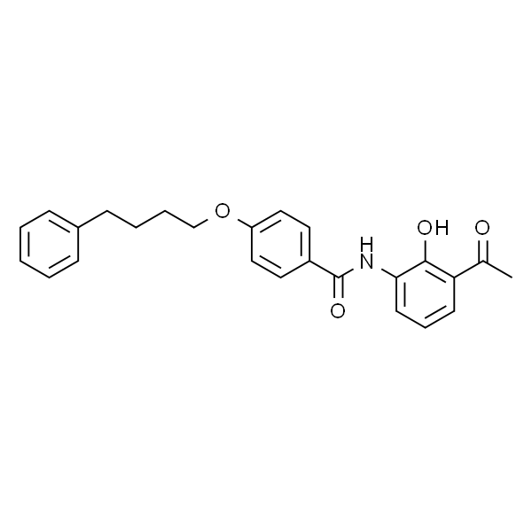 3-[4-(4-苯基丁氧基)苯甲酰基氨基]-2-羟基苯乙酮