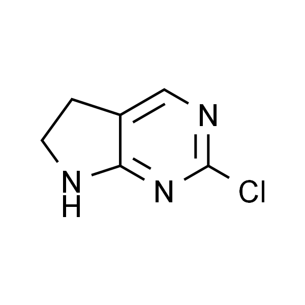 2-氯-6,7-二氢-5H-吡咯并[2,3-D]嘧啶