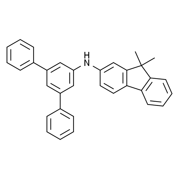 N-([1,1':3',1''- 三联苯] -5'-基)-9,9-二甲基-9H-芴-2-胺