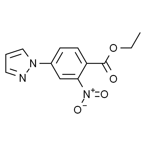 2-硝基-4-(1-吡唑基)苯甲酸乙酯