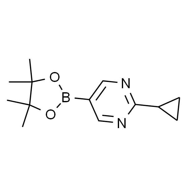 2-环丙基-5-(4,4,5,5-四甲基-1,3,2-二氧硼杂环戊烷-2-基)嘧啶
