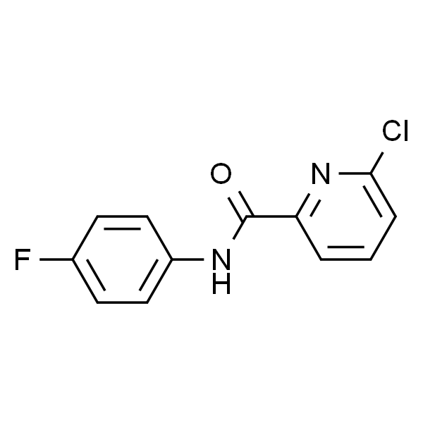 N-(4-氟苯基)-6-氯-2-吡啶甲酰胺