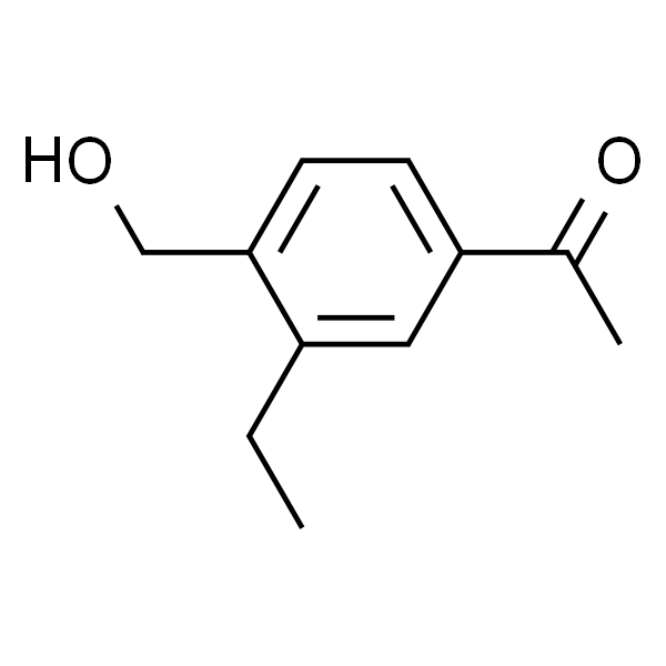 1-(3-乙基-4-(羟基甲基)苯基)乙酮