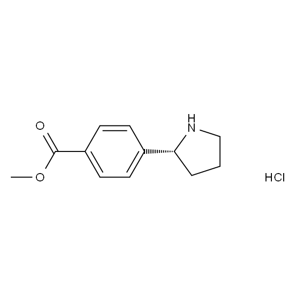 (R)-4-(吡咯烷-2-基)苯甲酸甲酯盐酸盐