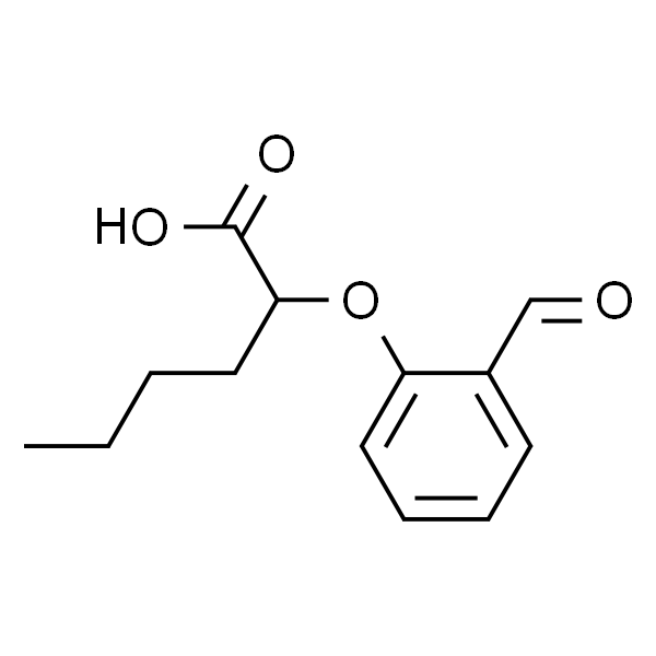 2-(2-Formylphenoxy)hexanoic acid
