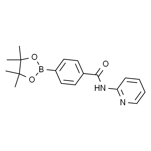N-(吡啶-2-基)-4-(4,4,5,5-四甲基-1,3,2-二氧硼杂环戊烷-2-基)苯甲酰胺