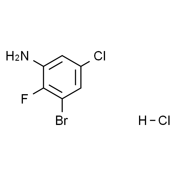 3-溴-5-氯-2-氟苯胺盐酸盐