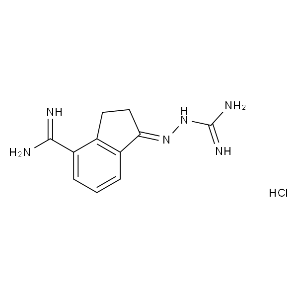 2-(4-甲脒基-2,3-二氢-1H-茚-1-亚基)肼-1-甲脒基二盐酸盐