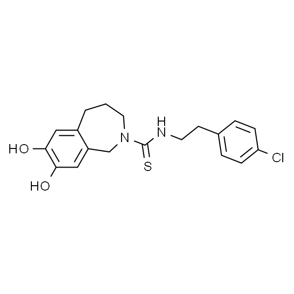 N-(4-氯苯乙基)-7,8-二羟基-4,5-二氢-1H-苯并[c]氮杂卓-2(3H)硫代甲酰胺