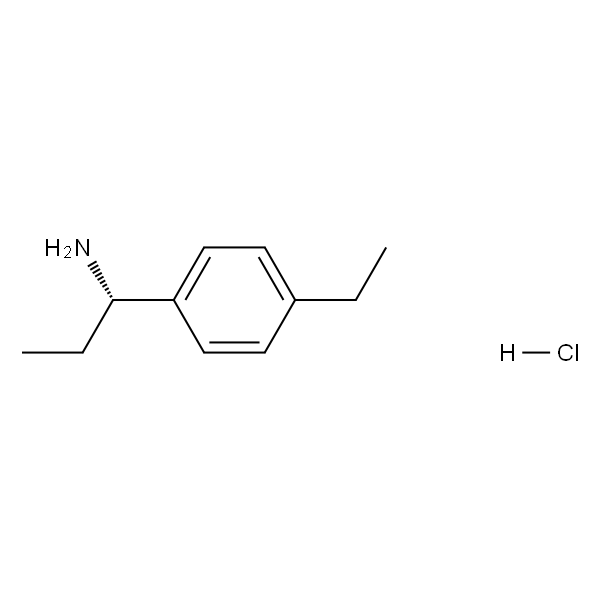 (S)-1-(4-乙基苯基)丙烷-1-胺盐酸盐