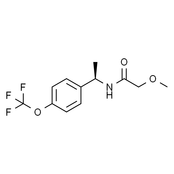 (R)-2-methoxy-N-(1-(4-(trifluoromethoxy)phenyl)ethyl)acetamide