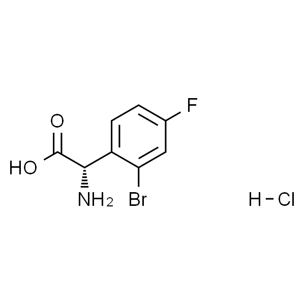 (S)-2-氨基-2-(2-溴-4-氟苯基)乙酸盐酸盐