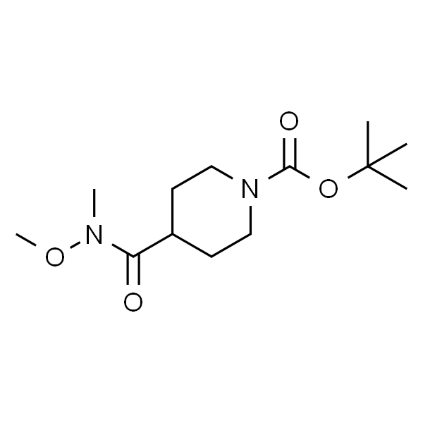 1-Boc-4-[甲氧基(甲基)氨基甲酰基]哌啶