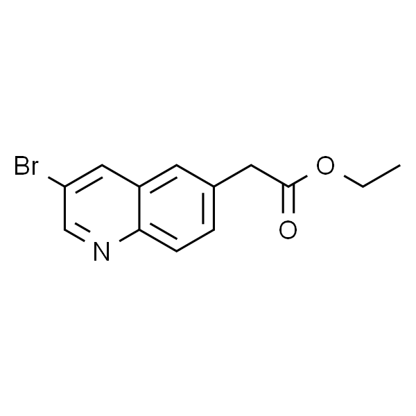 2-(3-溴喹啉-6-基)乙酸乙酯