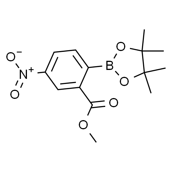 5-硝基-2-(4,4,5,5-四甲基-1,3,2-二氧杂硼杂环戊烷-2-基)苯甲酸甲酯