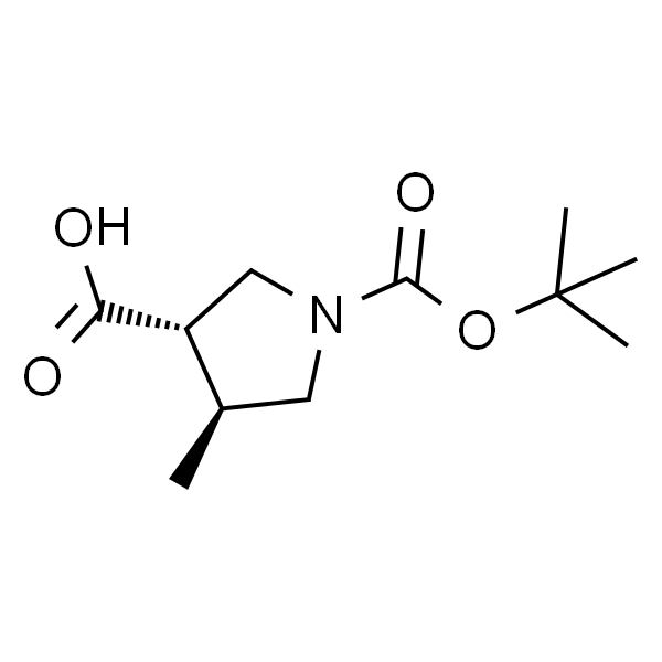 (3S,4S)-1-[(叔丁氧基)羰基]-4-甲基吡咯烷-3-羧酸