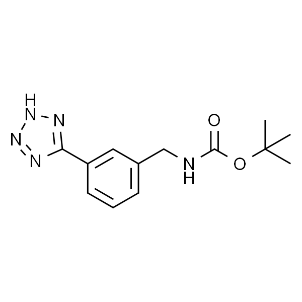 1-(Boc-氨甲基)-3-(5-四唑基)苯