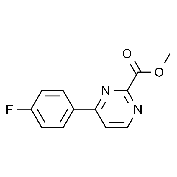 4-(4-氟苯基)嘧啶-2-羧酸甲酯